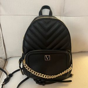 Victoria’s Secret Mini Black Backpack used
